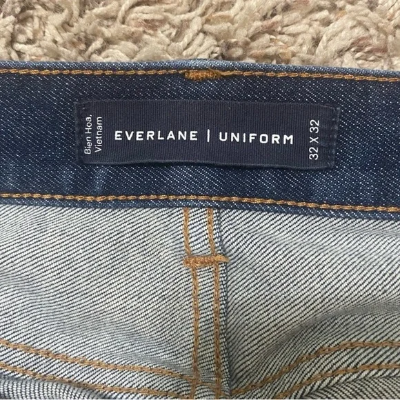 Light and Dark Wash Slim Cut Everlane Jeans Bundle, Size 32 - Picture 5 of 11